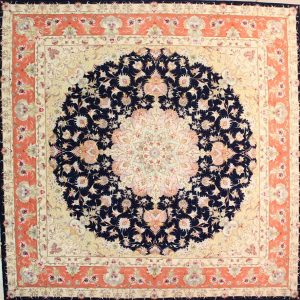 Tappeto Persiano TABRIZ 60 947 </br> Mis: 250X250 - immagine 2